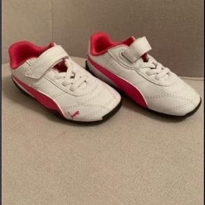 Pink Puma Sneakers, Sz 8C